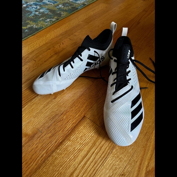 Adidas  Adizero Men\'s Cleats 13 black and crystal white main image 5